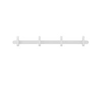 Normann Copenhagen Msds Studio Barre de Suspension en Acier Blanc Hauteur 10,5 cm Profondeur 5,3 cm Longueur 81,5 cm