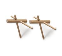 Normann Copenhagen - Sticks Hooks 2 pcs. Nature