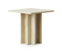 Normann Copenhagen Edge Table Basse Petit Travertin