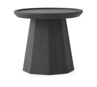Normann Copenhagen Pine table d'appoint Ø 45 cm H : 40.6 cm Gris foncé