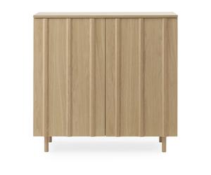 Normann Copenhagen Placard Rib 96x98.5 cm Chêne