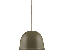 Normann Copenhagen Plafonnier, Acier Textile, vert, H: 19 x Ø: 28 cm