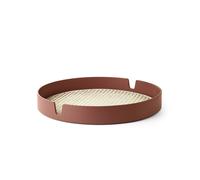 Normann Copenhagen Plateau Salon - Ø40 cm - brun rouillé