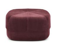 Normann Copenhagen Pouf Circus - rouge foncé - L