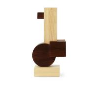Normann Copenhagen Sculpture Join medium Frêne carbonisé-ask