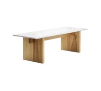 Normann Copenhagen Solid Table table basse 130x38.5x40 cm Blanc