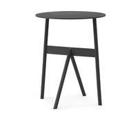 Normann Copenhagen Stock Table table d'appoint Ø37 cm H:46 cm Noir