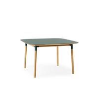 Normann Copenhagen Table à manger Form 120x120 cm green. pieds en chêne