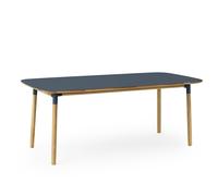 Normann Copenhagen Table Form 95x200 cm Bleu