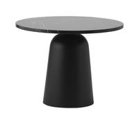 Normann Copenhagen Table Tournante en Marbre Noir