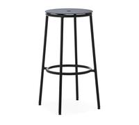 Normann Copenhagen Tabouret de bar Circa 75 cm Aluminium noir