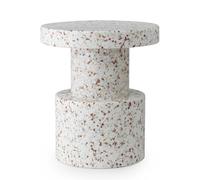 NORMANN COPENHAGEN tabouret table basse BIT STOOL (Blanc - LDPE 100 % recyclé)