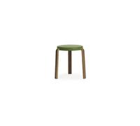 Normann Copenhagen Tabouret Tap - olive - noyer