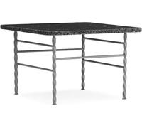 NORMANN COPENHAGEN TERRA Table Basse Acier et Marbre Gris 602509 Original