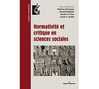 Normativité et critique en sciences sociales