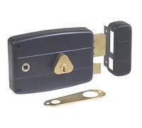 NORMBAU Serrure en applique Cisa 1 point horiz. à fouillot droite cyl 50mm 3005015000