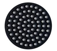 Normcore Écran de douche inférieur de 51 mm, épaisseur de 0,8 mm, filtre en métal réutilisable pour porte-filtre de 51 mm, acier inoxydable 316 avec revêtement PVD titane