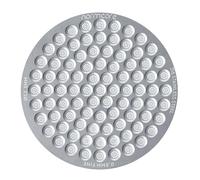 Normcore Écran de rondelle de 53,3 mm, épaisseur 0,8 mm, filtre en métal réutilisable pour panier porte-filtre Breville Sage 54 mm, acier inoxydable 316