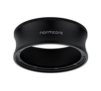 Normcore Entonnoir de dosage aimanté V2 de 54 mm, bague de dosage pour café expresso, 28 mm, aluminium anodisé avec 9 aimants en néodyme compatible avec porte-filtre Breville de 54 mm, noir