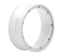 Normcore Entonnoir de dosage magnétique V2 de 58 mm, anneau de dosage pour café expresso, 28 mm en aluminium anodisé avec 9 aimants en néodyme compatible avec porte-filtre de 58 mm, blanc