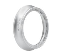 Normcore Entonnoir doseur d'expresso V2 de 58 mm, anneau de dosage magnétique, en aluminium anodisé de 18 mm avec 15 néodymes pour porte-filtre sans fond de 58 mm, argenté