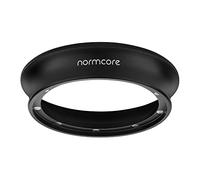 Normcore Entonnoir magnétique V2 de 57 mm, anneau de dosage de café en aluminium anodisé de 18 mm avec 10 aimants en néodyme, compatible avec les porte-filtres Lelit Anita, Diana, Anna 57 mm, noir