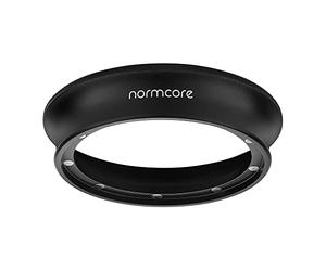 Normcore Funnel magnétique V2 58 mm - Anneau de dosage pour expresso - Aluminium anodisé 18 mm avec 9 acier aimanté Compatible avec filtre Porta 58 mm