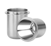 Normcore Portafilter Tasse doseuse 58 mm - Tasse doseuse à café expresso - Acier inoxydable 304 - Noir mat - Revêtement anti-adhésif