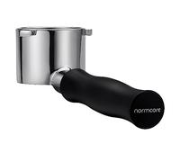Normcore Porte-filtre à café sans fond de 51 mm - Porte-filtre à café réutilisable - Poignée à trois oreilles de 51 mm - Compatible avec DeLonghi La Specialista EC9335M EC9155M EC9355M EC9665M