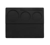 Normcore Station de tampage à expresso I Tapis de tampage à expresso I Tapis de tamper à café I Outil pour baristas I Silicone antidérapant de qualité alimentaire I 24,1 x 19,1 cm