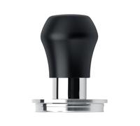 Normcore Tamper à café V4.1 Mini de 51 mm, à ressort avec rétroaction de clic, déflecteur plat en acier inoxydable auto-nivelant, compatible avec les machines à expresso de 51 mm, noir