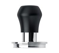 Normcore Tamper à café V4.1 Mini de 58,5 mm, à ressort avec rétroaction de clic, déflecteur plat en acier inoxydable auto-nivelant, compatible avec les machines à expresso de 58 mm, noir