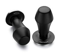 Normcore Tamper à café V4 de 49,7 mm - Tamper à ressort - Outils de barista - Tamper à expresso avec tapis pour machine à expresso ROK - Base plate