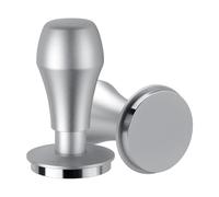 Normcore Tamper à café V4 de 53,3 mm, à ressort avec base plate en acier inoxydable, compatible avec le porte-filtre Breville Sage de 54 mm, argenté