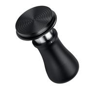 Normcore Tamper à expresso V5 de 51 mm, tampon à café à ressort avec 6 réglages de pression réglables, technologie Tri-Spring, base ondulée revêtue de titane, poignée en aluminium nodé et support en