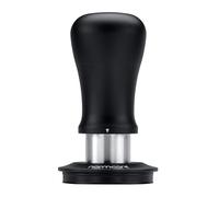 Normcore Tamper à expresso V5 de 53,3 mm à ressort avec revêtement en titane à base plate, compatible avec le porte-filtre Breville Sage de 54 mm, noir