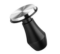 Normcore Tamper à ressort de 53,3 mm - Tamper à café expresso avec base ondulée en acier inoxydable - Ressorts de rechange de 6,8 kg/11,3 kg/13,6 kg - Poignée et support en aluminium anodisé