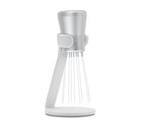 Normcore WDT Tool V2.1 Outil de distribution d'expresso à 9 broches 0,23 mm avec support, technique de distribution Weiss, agitateur à café magnétique avec 16 aiguilles supplémentaires, argent