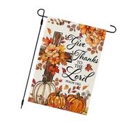 Norme De Thanksgiving Verte Substance En Coton Biologique Décoration Extérieure Permanente Pour La Célébration La Récolte D'automne Organisation Rapide Norme Décoration Thanksgiving