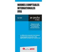 Normes comptables internationales IFRS Intègre la nouvelle norme IFRS 18 relative à la présentation des états financiers - Eric Tort - Gualino Eds - broché - Etude