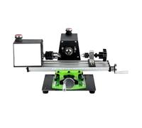 Normes de tournage d'outils Mini tour à métaux 1200 W for le travail du bois et le polissage des métaux, longueur de serrage de 0 à 120 mm, diamètre maximal de 25 mm, outil de perçage et de meulage