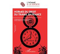 Normes du droit du travail en France - Luca Paltrinieri - L'harmattan - broché - Revue