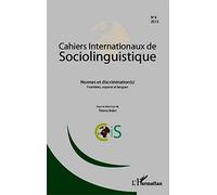 Normes et discriminations frontières, espaces et langues – L'Harmattan
