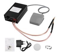 Normodic 8000W Soudeuse par Points Portable, Poste à Souder sur Batterie Rechargeable avec Pédale et Stylo de Soudure, pour Bande Nickel 0,1-0,3mm, Batteries 18650 et Assemblage Cellules