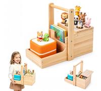 Normodic Organisateur d'étagère à main pour Tonies | Montage mural, figurines Tonie, peu encombrant, chambre d'enfant, taille compacte