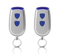 Normstahl Lot de 2 télécommandes de rechange 433,92 MHz 2 canaux Compatible avec Normstahl Crawford EA433 2KS, EA433 4KS, T433-4, RCU 433-2, RCU 433-4, EA433 2KM Micro