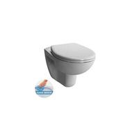 normus wc suspendu sans bride avec abattant frein de chute, blanc (7855-003-6169)