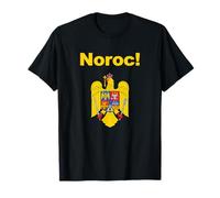 Noroc applaudit avec une chemise roumaine, un blason de la Roumanie T-Shirt