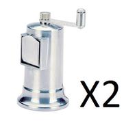 Norpro Moulin à Poivre Argenté