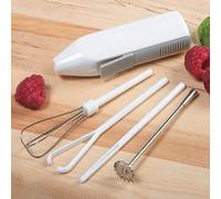 Norpro Deluxe sans fil Mini cuisine Boisson Mélangeur mousseur à cappuccino Latte NEUF